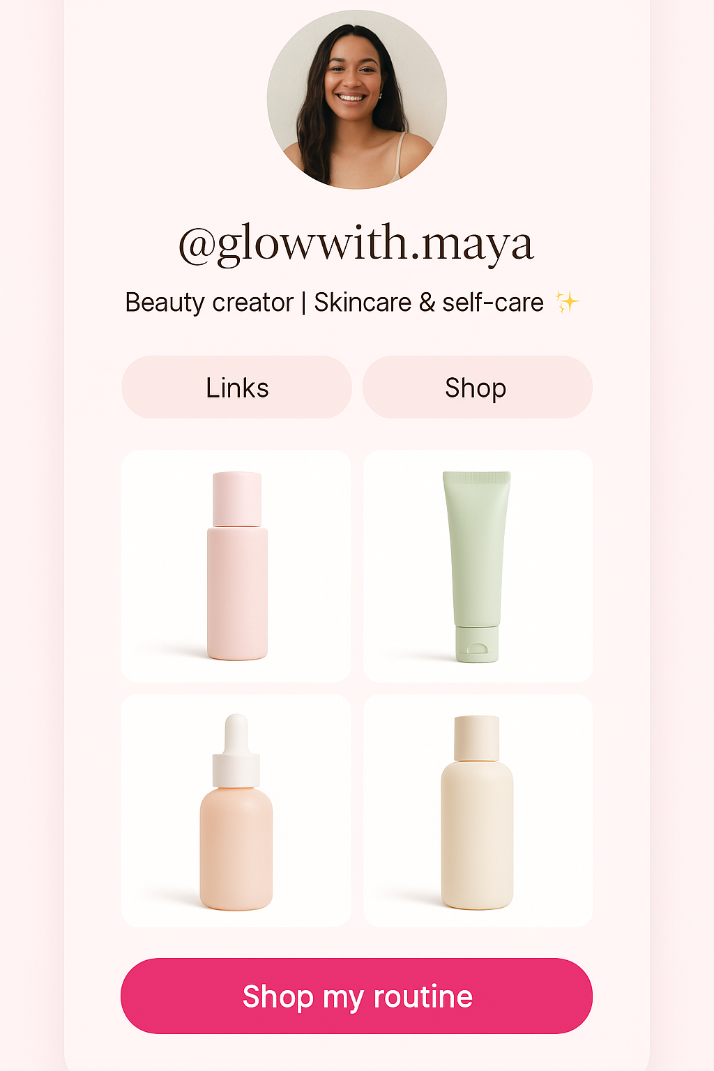 Soft Pink theme preview